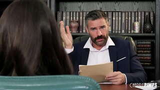 ���ັງຫມທໍາມະຊາດຄີກົ້ງກັບຜິວ Rey ບໍ່ສາມາດຢຸດການກົດແປ້ນກ່ຽວກັບນາຍຈ້າງ! ນາງໄດ້ຢ່າງຊັດເຈນຕ້ອງການໃຫ້ເຂົາກັບເພດສໍາພັນຂອງນາງກ່ຽວກັບແຜນການແລະເຮັດໃຫ້ເຂົາເປັນ blowjob ທີ່ແທ້ເລັສໍາພາດນີ້! ຊຸດໃຫມ່ຈາກ Cherrypimps