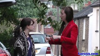 Tamil முதிர்ந்த pickingup அப்பாவி பள்ளி